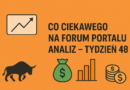CCF – co ciekawego na forum Portalu Analiz – tydzień 48