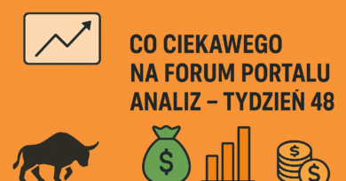 CCF – co ciekawego na forum Portalu Analiz – tydzień 48 CCF – co ciekawego na forum Portalu Analiz – tydzień 48